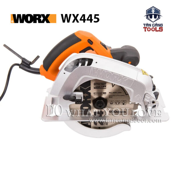 Máy Cưa Đĩa 190mm Worx WX445 1600W - Ảnh 3