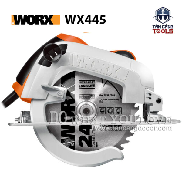 Máy Cưa Đĩa 190mm Worx WX445 1600W - Ảnh 4