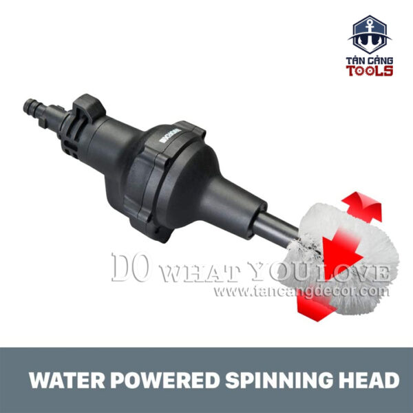 Bàn Chải Đánh Bóng Vệ Sinh Dùng Kèm Máy Xịt WORX HYDROSHOT WA4042 - Ảnh 9