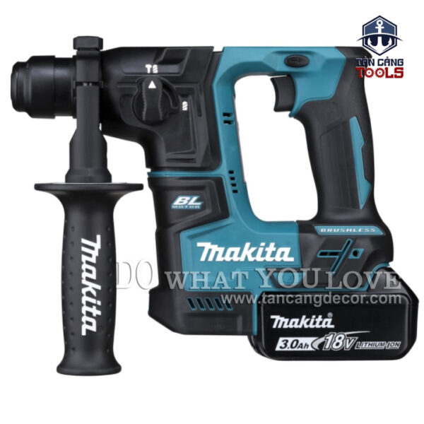 Combo Máy Khoan Động Lực Dùng Pin Makita 18V DHR171FJX1 + Thùng Phụ Kiện 65 Chi Tiết B-69478 - Ảnh 6