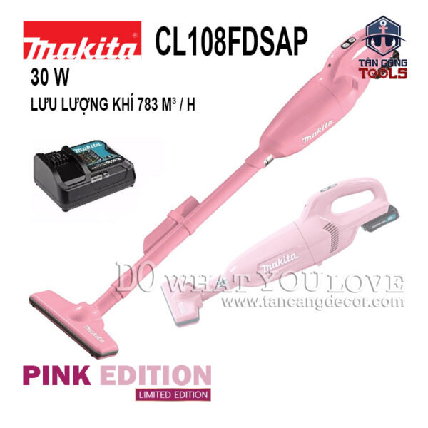 Máy Hút Bụi Dùng Pin Makita 12V CL108FDSAP - Phiên Bản Giới Hạn ( 1 Pin, 1 Sạc )