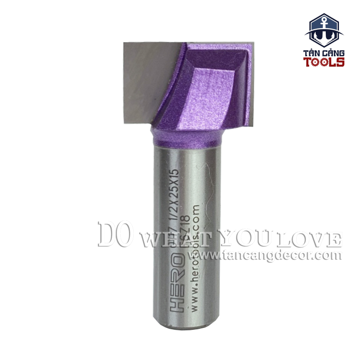 Mũi Router Hero Lấy Nền 35 x 15 mm Cốt 12.7 mm Hero H0117428 - Ảnh 4