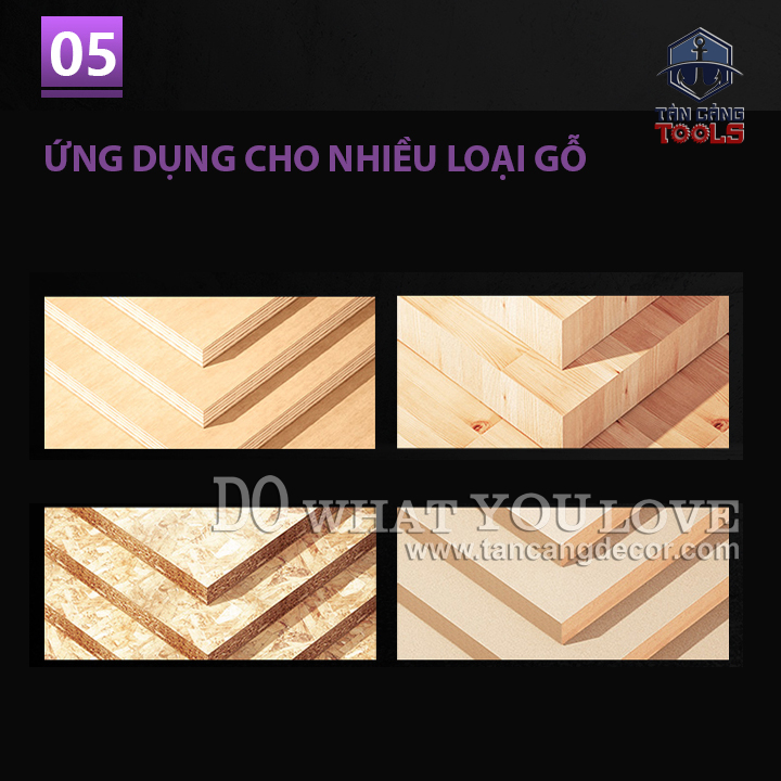 Mũi Router Hero Phay Thẳng Bi Dưới 12.7 x 50.8 mm Cốt 12.7 mm Hero H0219018 ( 2 Vòng Bi ) - Ảnh 8