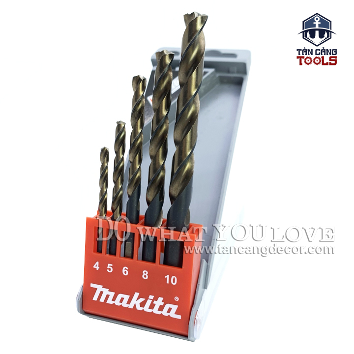 Bộ Mũi Khoan Kim Loại 5 Chi Tiết Makita D-30508 - Ảnh 4