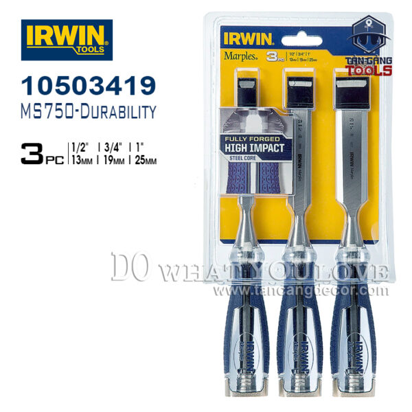 Alternative view of Bộ Đục Gỗ 3 Chi Tiết Irwin 10503419