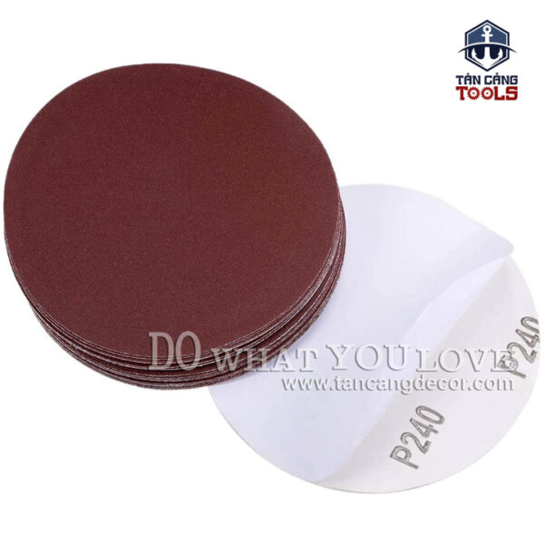 Alternative view of Combo 10 Giấy Nhám Đánh Bóng Chuỗi Hạt Dạng Dán 125 mm P240