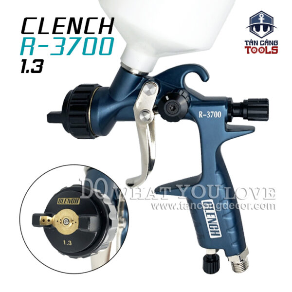 Súng Phun Sơn Clench R - 3700 1.3 mm RP 600 cc ( Phiên Bản 2022 )