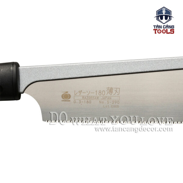 Alternative view of Cưa Nhật GYOKUCHO 290 180mm DOZUKI KOMAME RAZORSAW Dòng D Series – Cán Nhựa