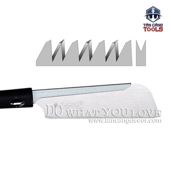 Cưa Nhật GYOKUCHO 292 180mm RAZORSAW 180 KOMAME – Cán Nhựa - Ảnh 6