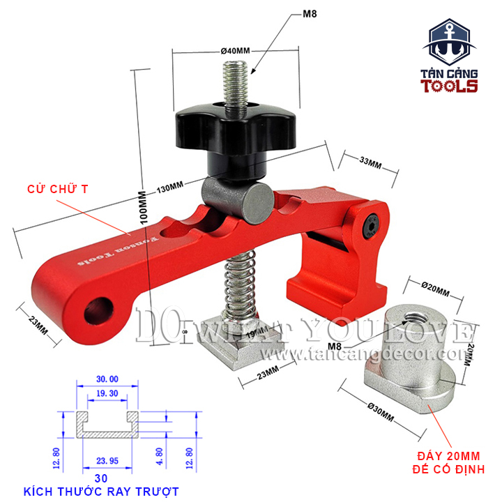 Bộ Cử Định Vị Phôi Fonson Tools T03 - Ảnh 3