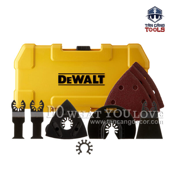 Alternative view of Combo 8 Chi Tiết Cắt Rung Đa Năng DeWalt DT20731-QZ