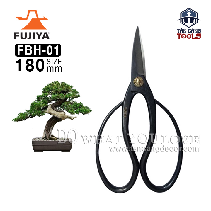 Kéo Tỉa Cây Bonsai 180 mm Fujiya FBH-01