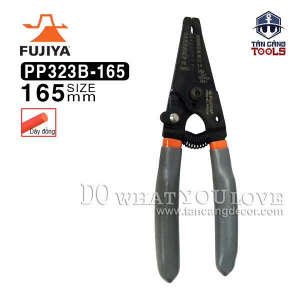 Kìm Tuốt Dây Fujiya PP323B-165