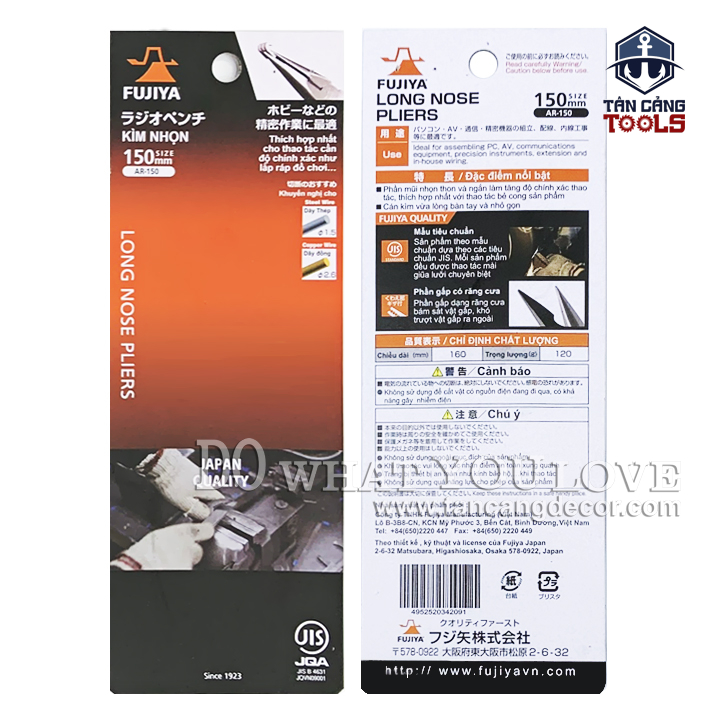 Kìm Nhọn Fujiya AR-150 - Ảnh 3