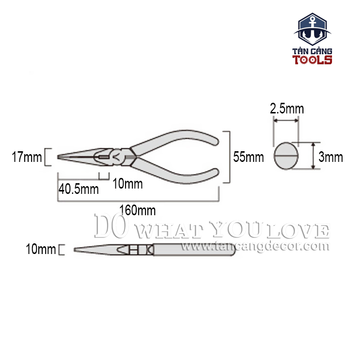 Kìm Nhọn Fujiya AR-150 - Ảnh 6