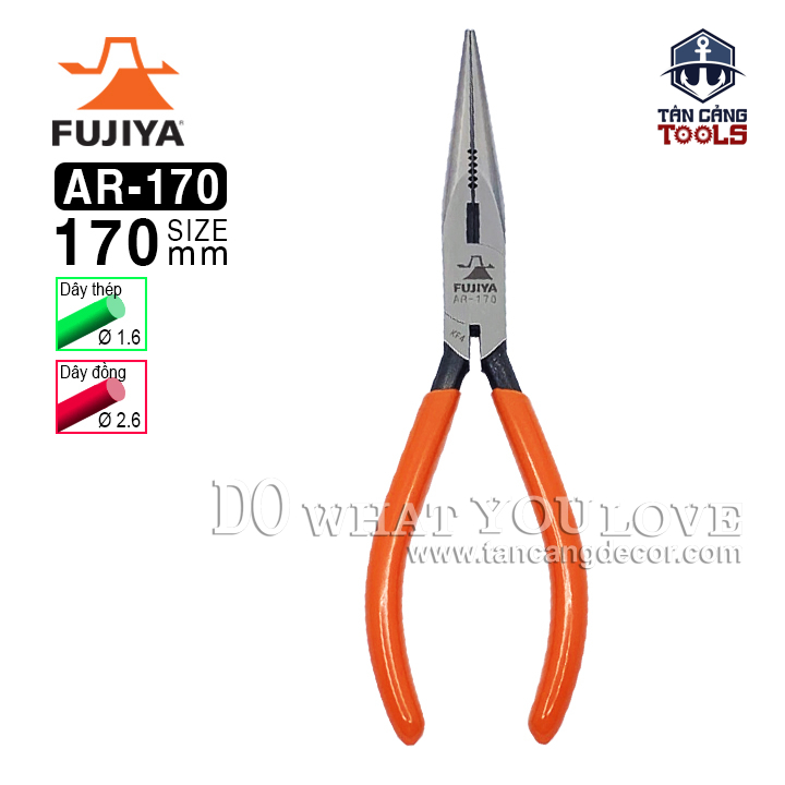 Kìm Nhọn Fujiya AR-170