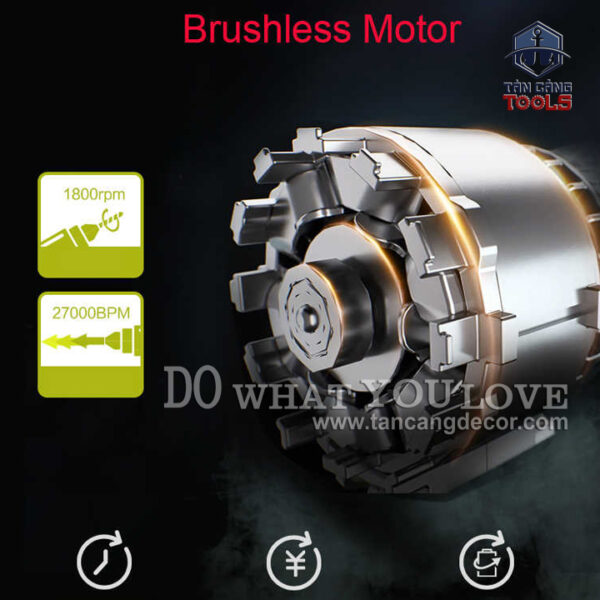 Combo Máy Khoan Động Lực Dùng Pin 12V Worx WU131 ( Thân Máy Đầu Kẹp Nhựa , 2 Pin 2.0Ah, 1 Sạc, 1 Túi ) - Ảnh 6