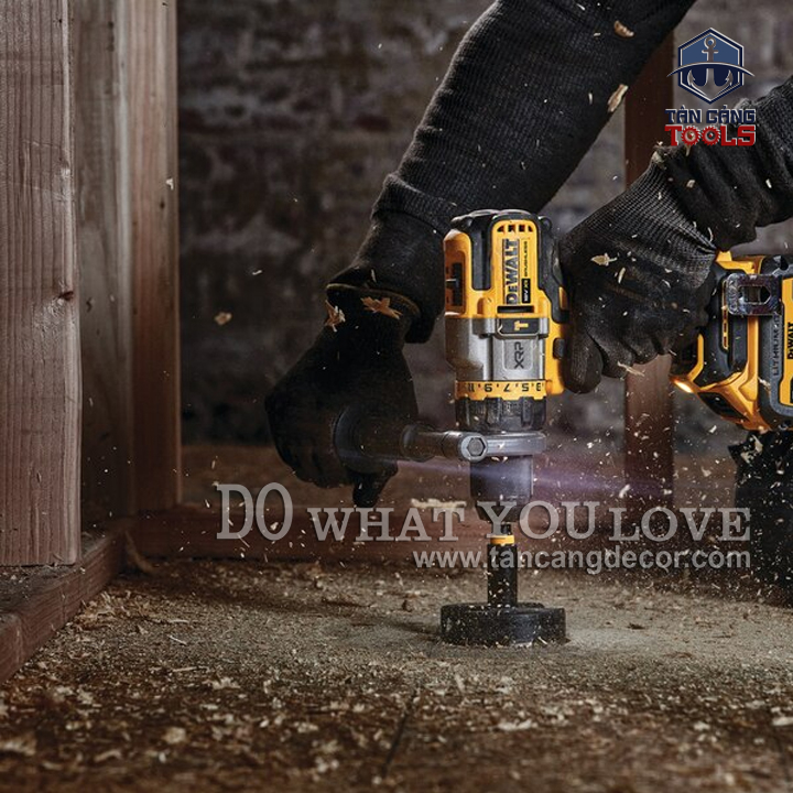 Máy Khoan Động Lực Dùng Pin DeWalt 20V DCD999N + Sạc Nhanh DCB118 - Ảnh 6