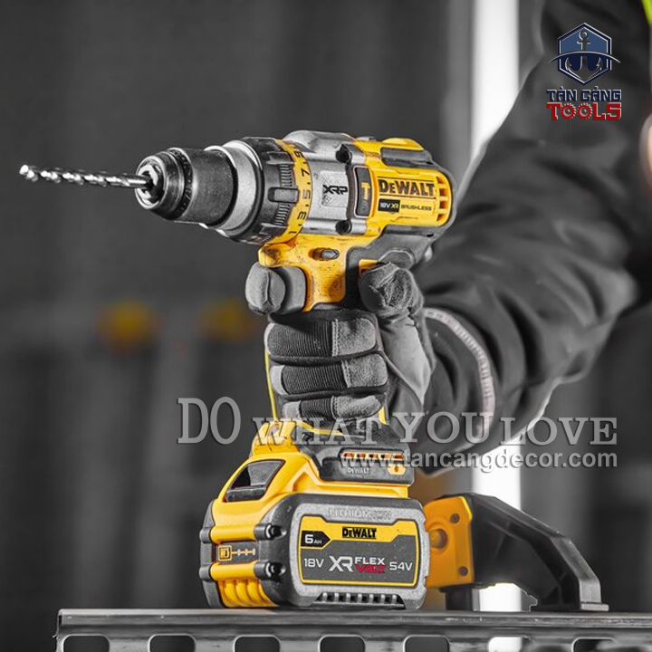 Máy Khoan Động Lực Dùng Pin DeWalt 20V DCD999N + Sạc Nhanh DCB118 - Ảnh 9