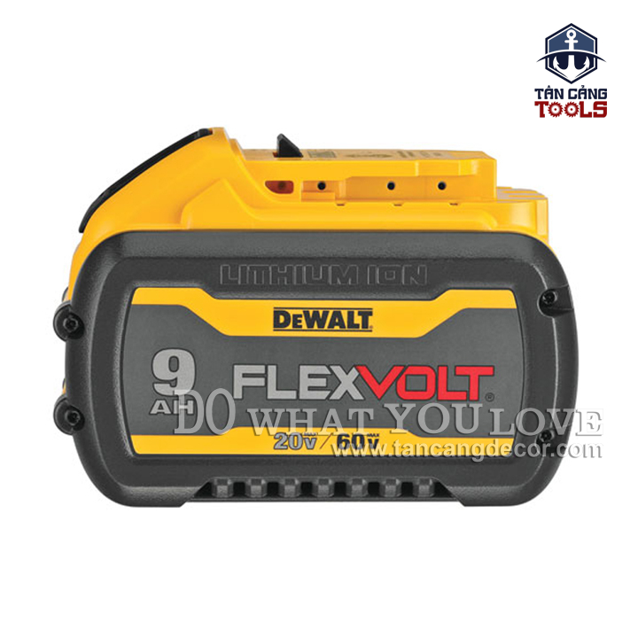 Pin Flex Volt 20V/60V 9.0Ah/3.0Ah DeWalt DCB609-KR - Ảnh 6