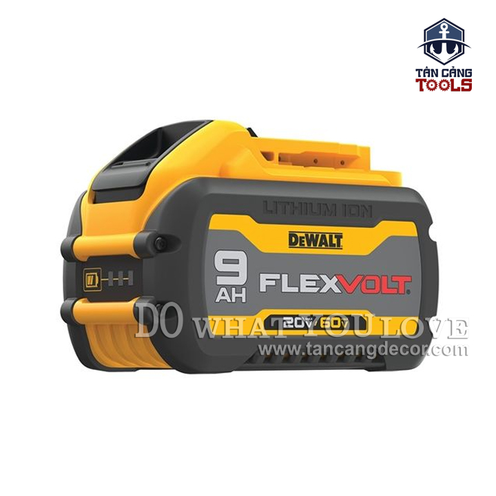 Pin Flex Volt 20V/60V 9.0Ah/3.0Ah DeWalt DCB609-KR - Ảnh 2