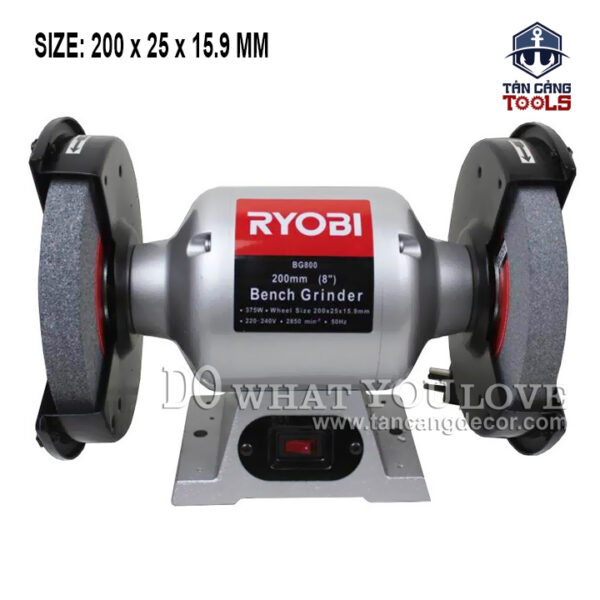 Máy Mài Đá Để Bàn 200 mm Ryobi BG800 375W - Ảnh 3