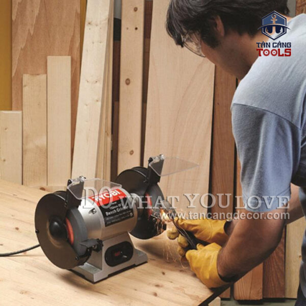 Máy Mài Đá Để Bàn 200 mm Ryobi BG800 375W - Ảnh 4