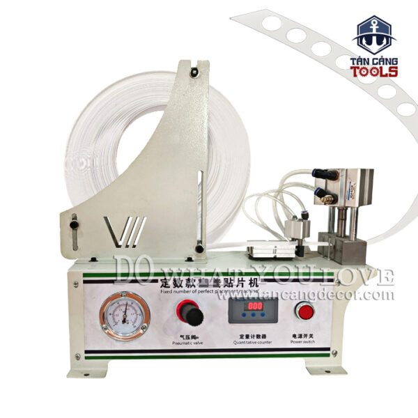 Máy Đột Lỗ Che Ốc Cam Liên Kết D15 Cấp Phôi Tự Động Dùng Hơi
