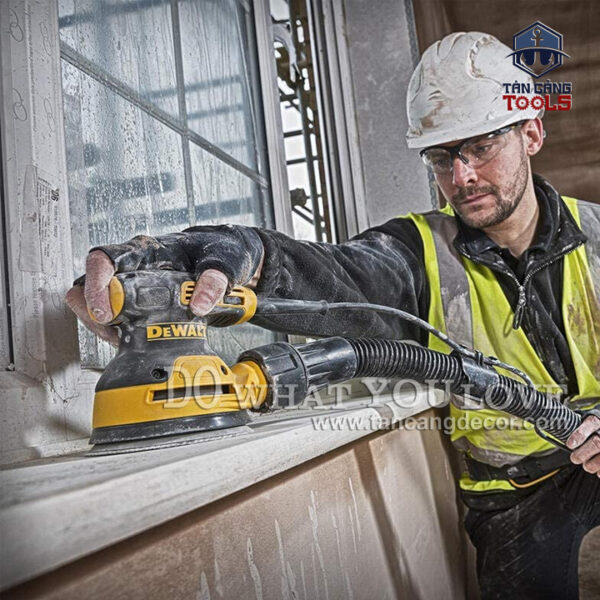 Máy Chà Nhám Rung, Xoay Tròn 9 Cấp DeWalt DWE6423-B1 280W - Ảnh 7