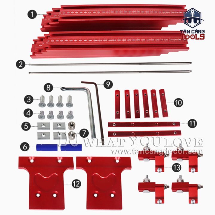 Bộ Cử Hỗ Trợ Xả Ván Kết Hợp Với Ray Dẫn TrackSaw - Ảnh 3