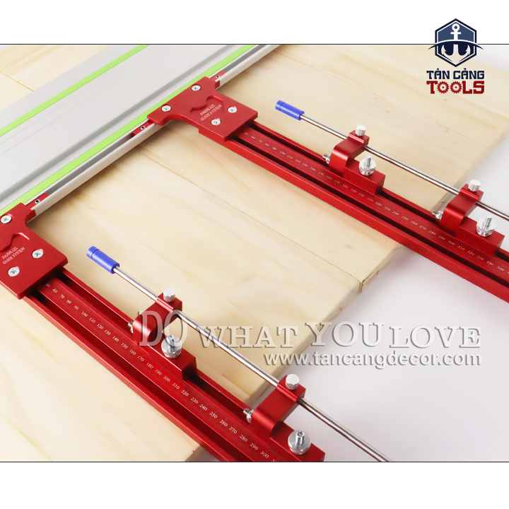 Bộ Cử Hỗ Trợ Xả Ván Kết Hợp Với Ray Dẫn TrackSaw - Ảnh 4