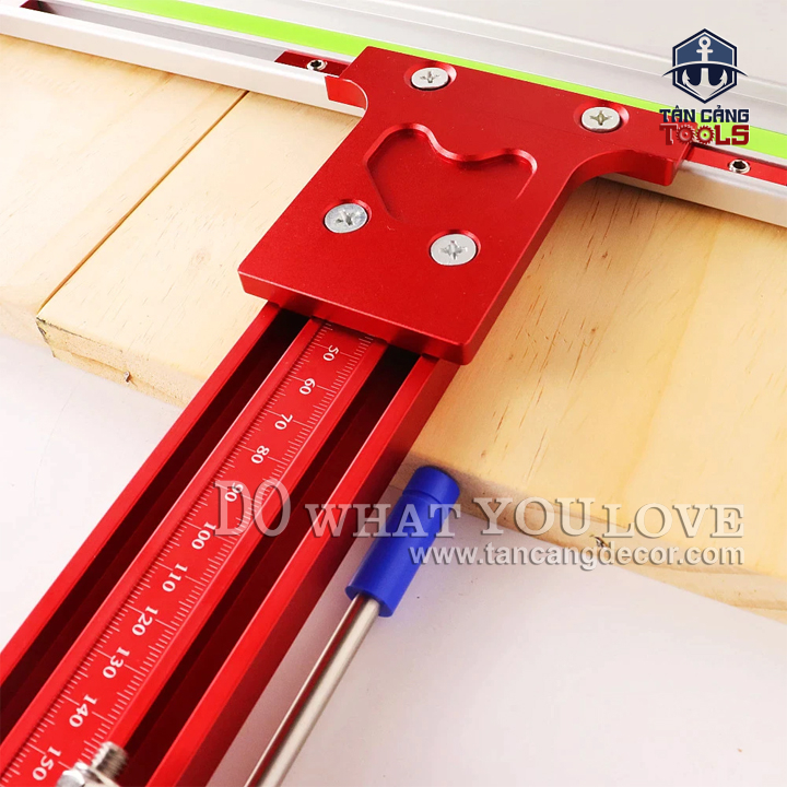 Bộ Cử Hỗ Trợ Xả Ván Kết Hợp Với Ray Dẫn TrackSaw - Ảnh 9