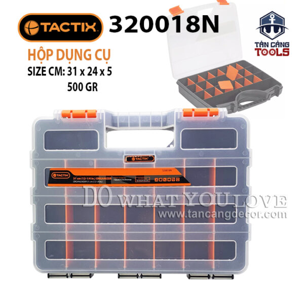 Hộp Đựng Linh Kiện Tiện Ích 21 Ngăn Tactix 320018N