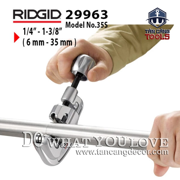 Dụng Cụ Cắt Ống Cầm Tay 35 mm RIDGID 29963 ( Tặng Kèm 1 Lưỡi )