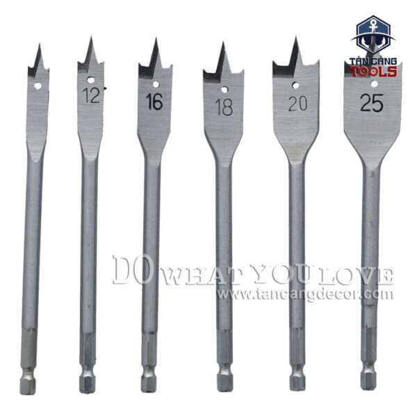 Bộ 6 Mũi Khoét Đuôi Cá Tactix 411647 - Ảnh 3