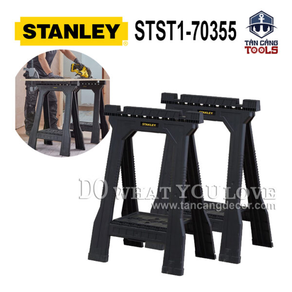 Cặp Chân Ngựa Đỡ Phôi Xếp Gọn Stanley STST1-70355