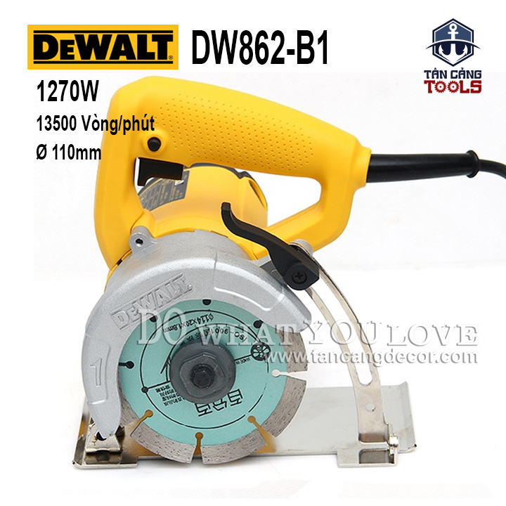 Máy Cắt Gạch 110mm Dewalt DW862-B1 1270W