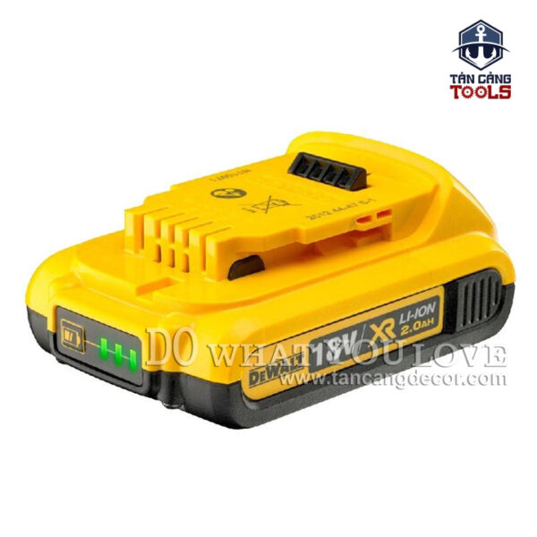 Alternative view of Pin 18V 2.0Ah DeWalt DCB183-B1