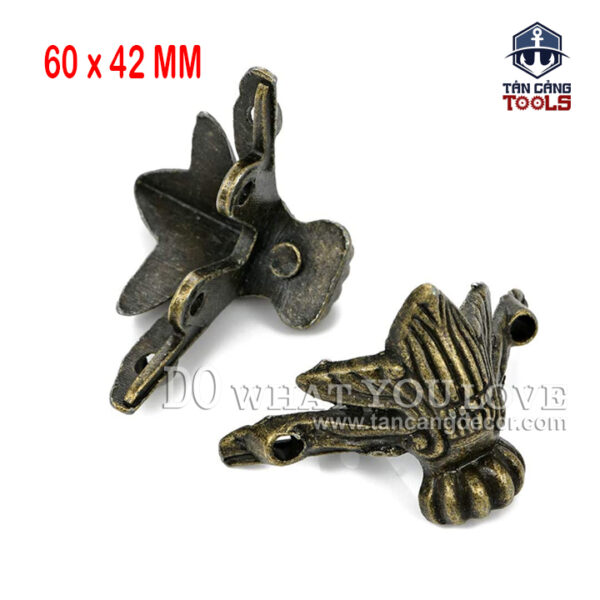 Nẹp Chân Hộp Đuôi công Cổ điển 20 – KT:C6cm