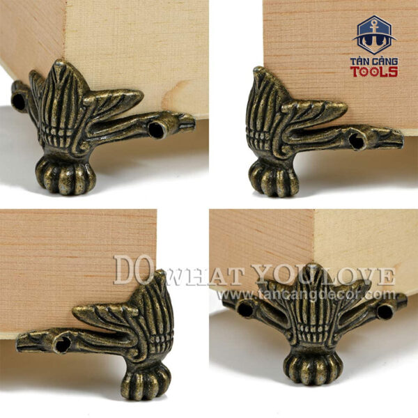Nẹp Chân Hộp Đuôi công Cổ điển 20 – KT:C6cm - Ảnh 5