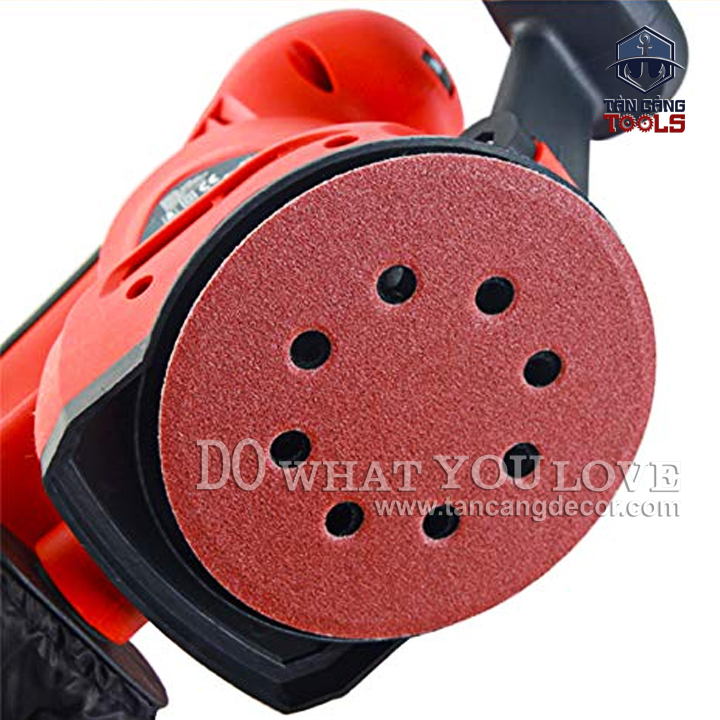 Combo 10 Giấy Nhám 8 Lỗ Dạng Dán 125 mm P120 - Ảnh 2