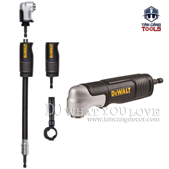 Combo Đầu Chuyển Bắn Vít Góc 4 In 1 DeWalt DT20502-QZ - Ảnh 4
