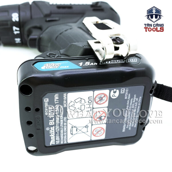 Combo Máy Khoan Vặn Vít Dùng Pin Makita 12V DF333DWYB ( 1 Pin, 1 Sạc ) - Ảnh 8