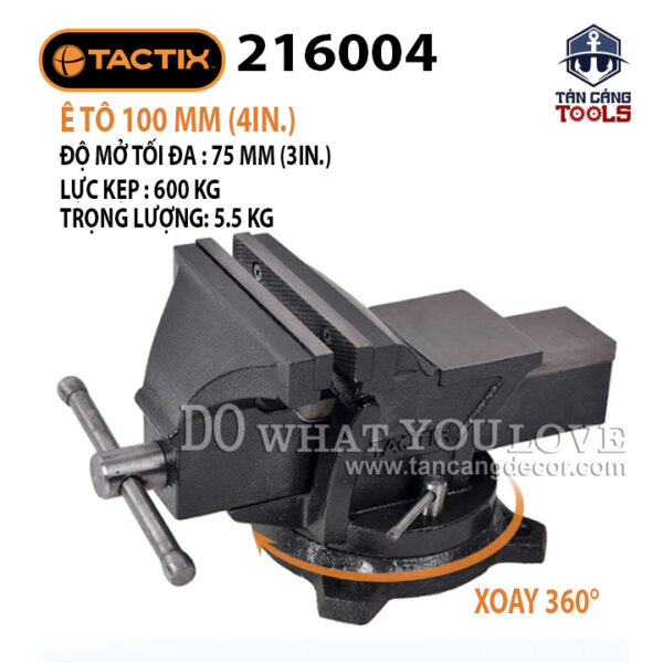 Ê Tô Mâm Xoay 4 Inches Tactix 216004