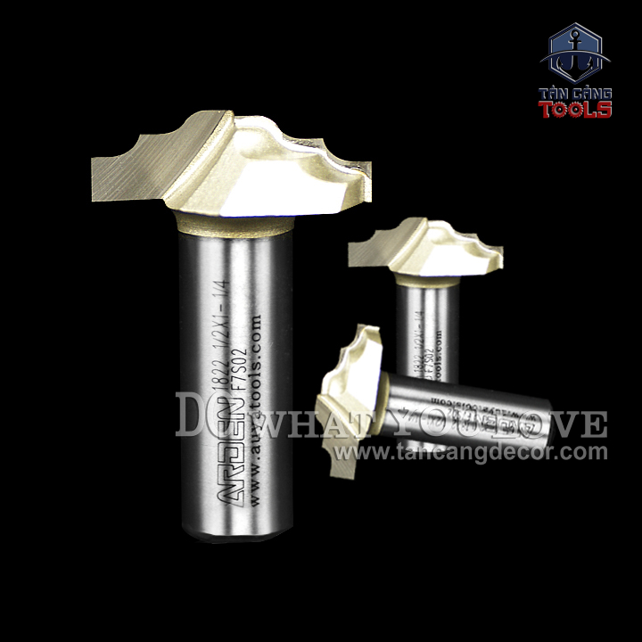 Mũi Router Arden Đánh Pano Tủ 5 x 31.8 mm Cốt 12.7 mm Arden 1822 - Ảnh 3
