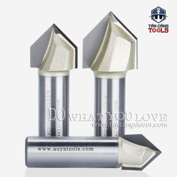 Alternative view of Mũi Router Arden Đánh Rãnh V 120 Độ 32 x 13.24 mm Cốt 12.7 mm Arden 0304
