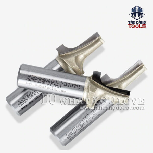 Mũi Router Arden Đánh Chỉ Cửa Tủ 8 x 16.5 x 22 mm Cốt 12.7 mm ARDEN 0615 Cabinet Door Edge Bit - Ảnh 7