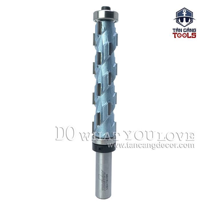 Mũi Router Bào Cạnh Bi Dưới Tideway 19 x 85 mm Cốt 12.7 mm - Ảnh 2