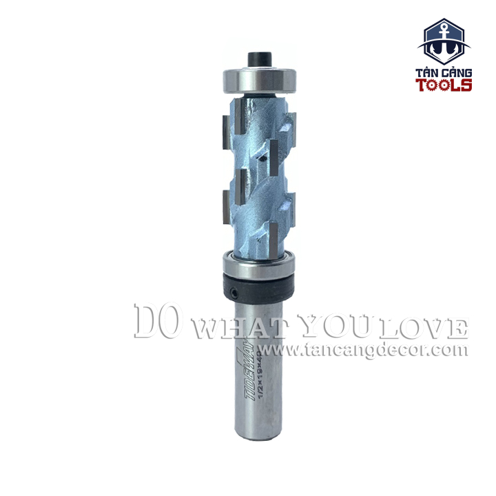 Mũi Router Bào Cạnh Bi Dưới Tideway 19 x 40 mm Cốt 12.7 mm - Ảnh 3