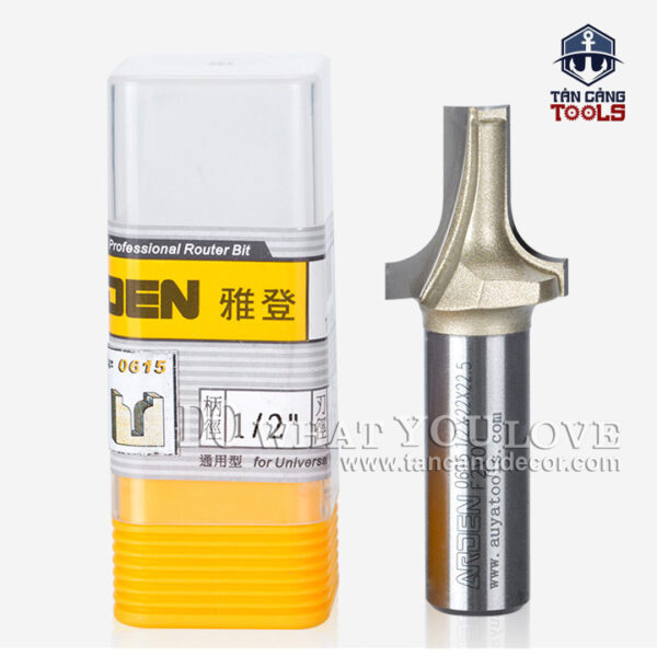 Mũi Router Arden Đánh Chỉ Cửa Tủ 8 x 16.5 x 22 mm Cốt 12.7 mm ARDEN 0615 Cabinet Door Edge Bit - Ảnh 4